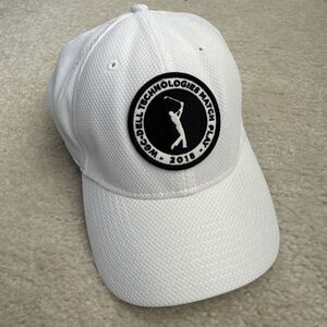 WGC DELL TECH MATCH PLAY GOLF FITTED BASEBALL Cap White Size Large/XLarge